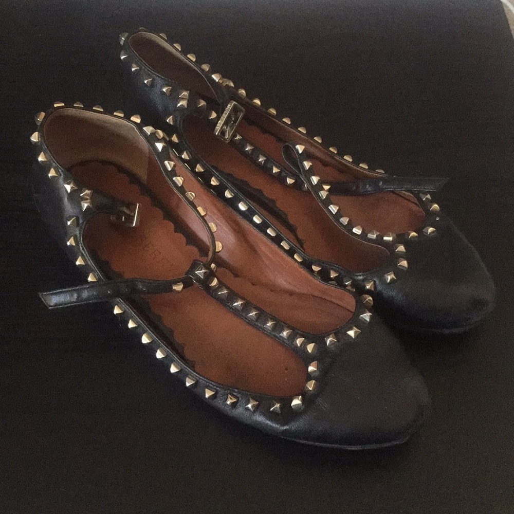 GUC Mulberry studded flats size 36